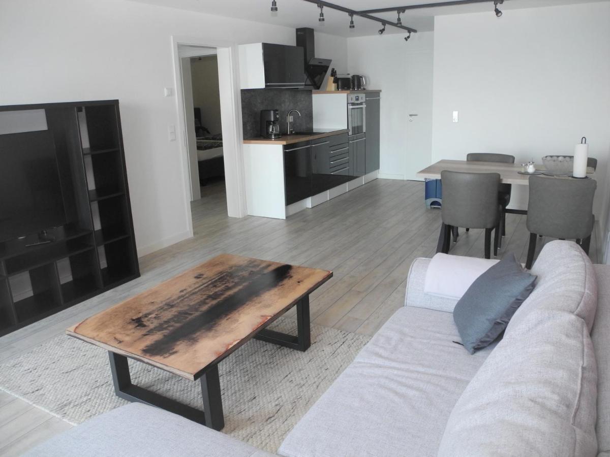 Strandappartement Steinberghaff "Farborg" Mit Meerblick 스타인베르크 외부 사진